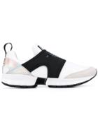 Ea7 Emporio Armani Translucent Panel Sneakers - White
