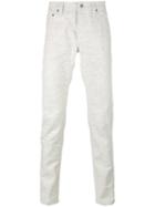 Natural Selection - Taper Pepper Jeans - Men - Cotton - 32/32, White, Cotton