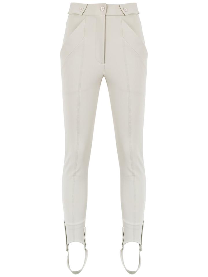 Gloria Coelho Ski Stirrup Trousers - Nude & Neutrals