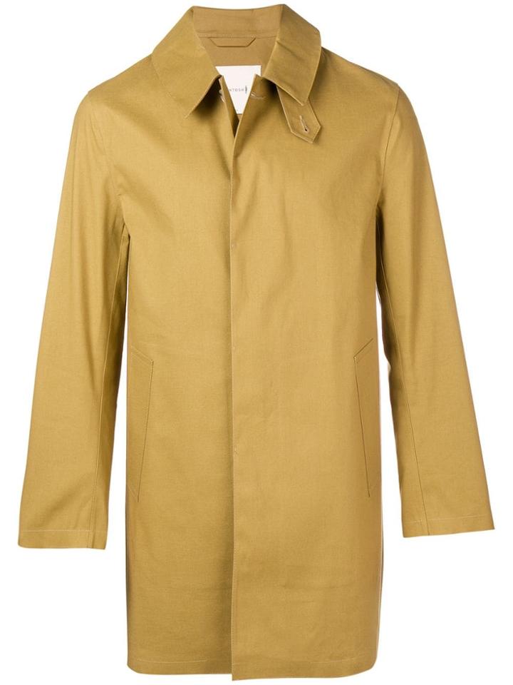 Mackintosh Autumn Bonded Cotton Short Coat Gr-002 - Neutrals