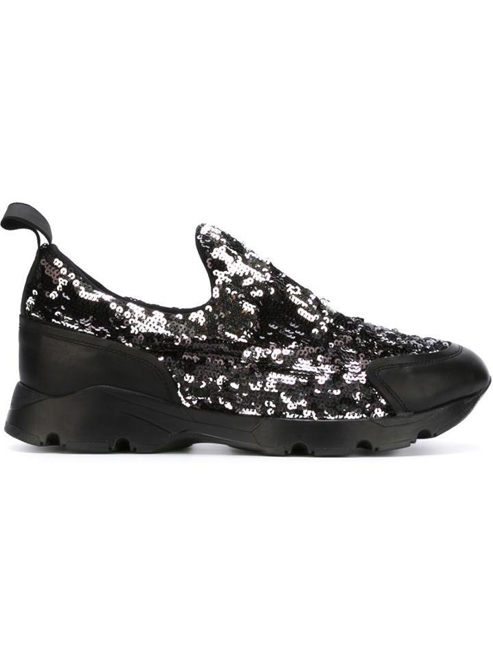 Mm6 Maison Margiela Sequinned Sneakers