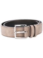 Orciani - Buckled Belt - Men - Leather - 95, Nude/neutrals, Leather