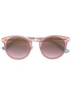 Jimmy Choo Eyewear Raffy Sunglasses - Pink & Purple