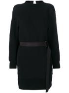 Sacai Belted Jumper Dress - Black