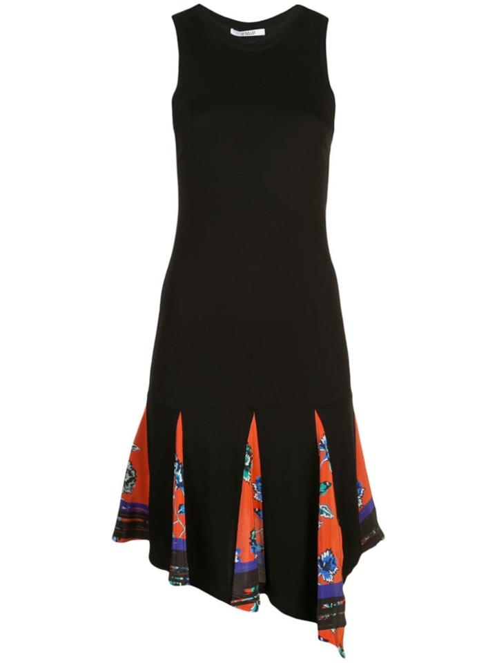 Derek Lam 10 Crosby Asymmetrical Hem Matt Jersey Tank Dress With