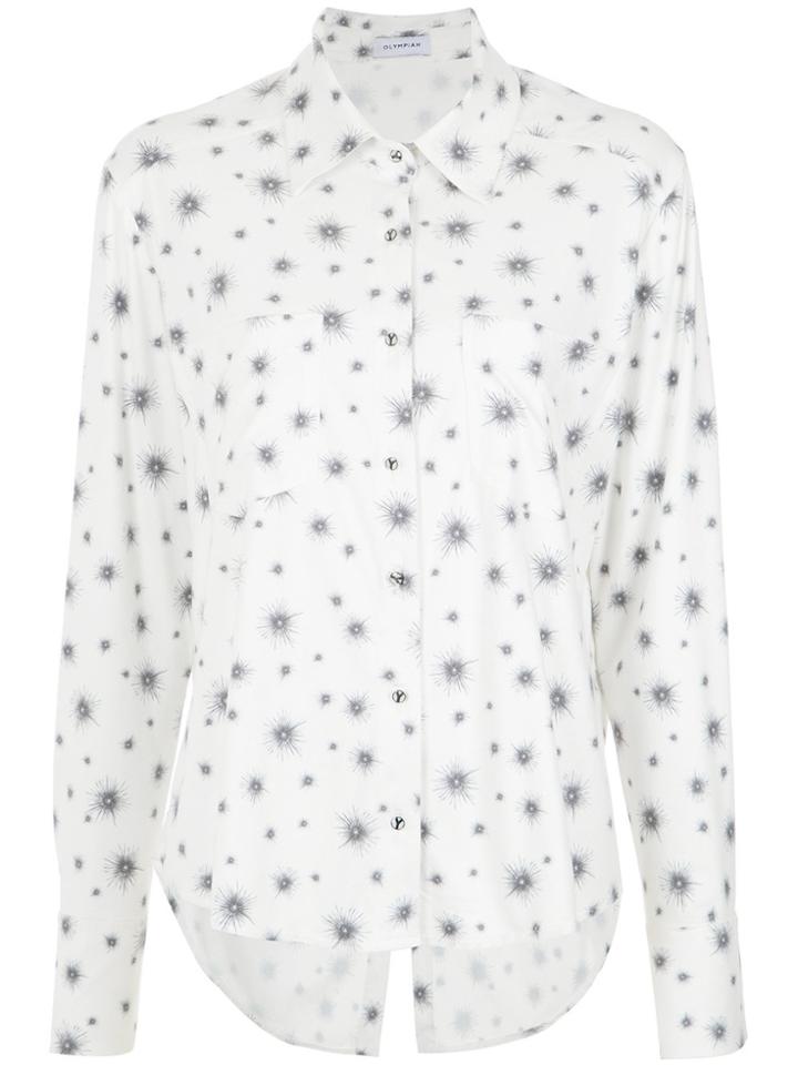 Olympiah Printed Shirt - White