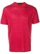 Roberto Collina Slim Fit T-shirt - Red