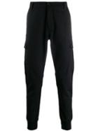 Ps Paul Smith Tapered Cargo Trousers - Black