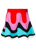 Emilio Pucci - Colour Block Mini Skirt - Women - Nylon/spandex/elastane/rayon - 42, Nylon/spandex/elastane/rayon