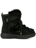 Pajar Lace-up Chunky Boots - Black