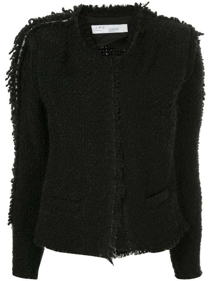 Iro Tweed Blazer - Black
