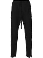 Lost & Found Ria Dunn Drop Crotch Track Pants, Men's, Size: Xl, Black, Cotton/linen/flax/spandex/elastane