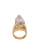 Marni Large Stone Ring - Gold