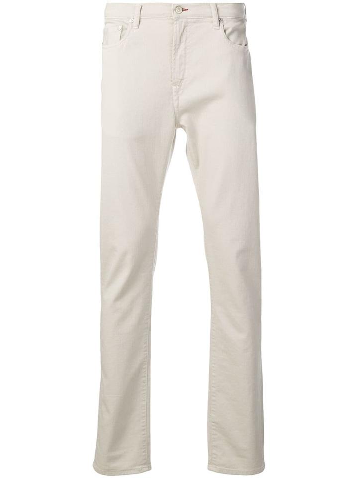 Ps By Paul Smith Plain Skinny Trousers - Neutrals
