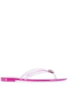 Casadei Embellished Flip-flops - Purple