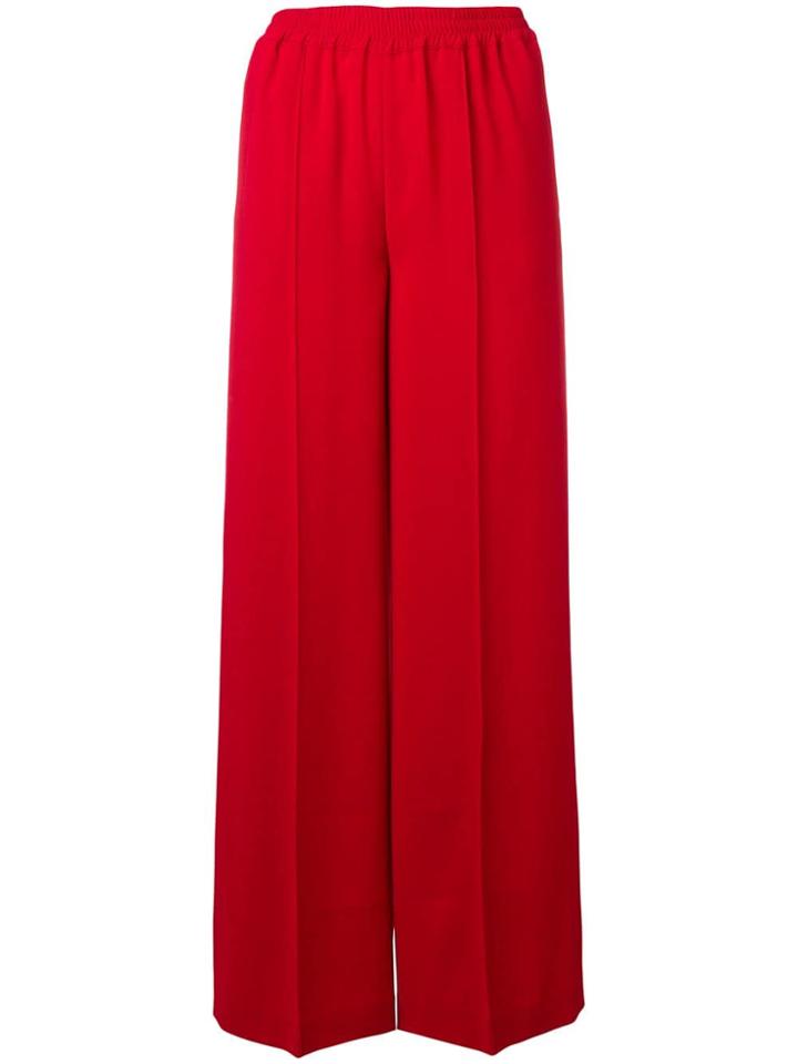 Aspesi Classic Flare Trousers - Red