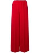 Aspesi Classic Flare Trousers - Red