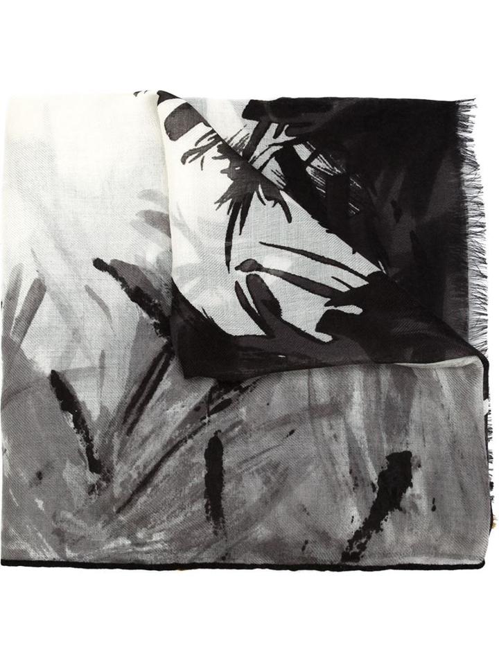 Loro Piana Abstacrt Print Scarf