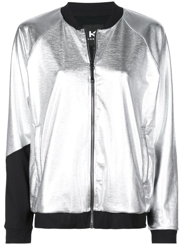 Koral Gild Chromoscope Jacket - Silver