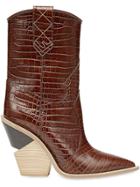 Fendi Cutwalk Pointed-toe Cowboy Boots - Brown