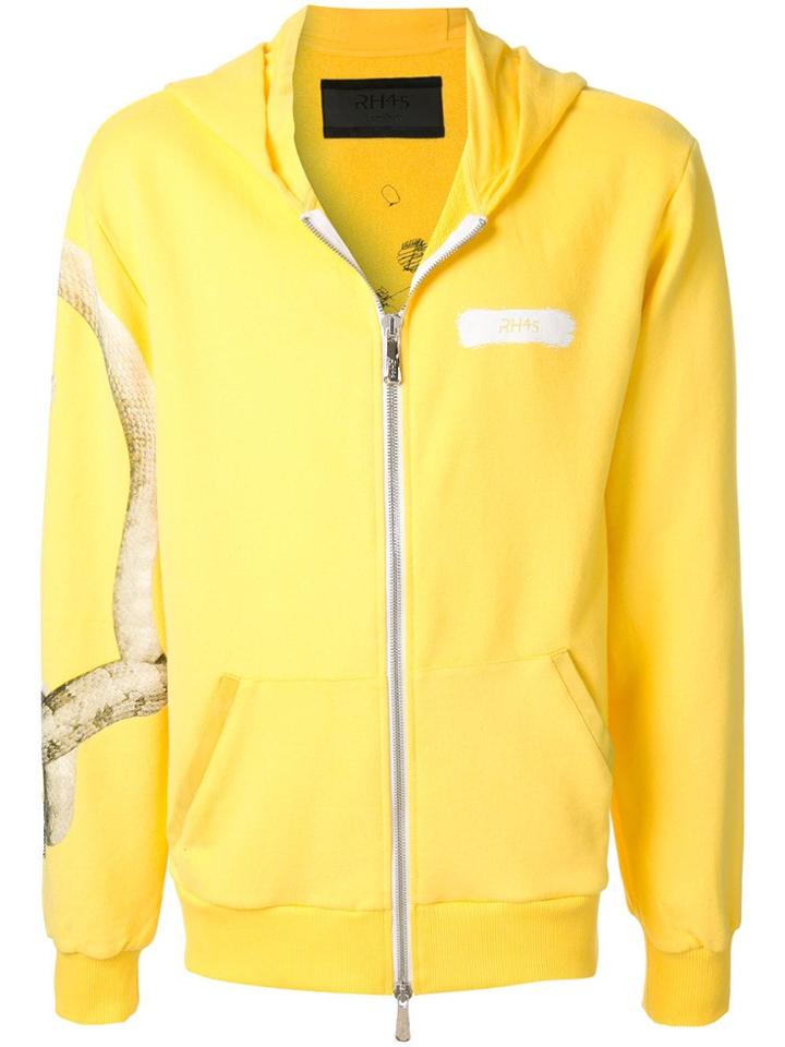 Rh45 Cobra Zip Hoodie - Yellow