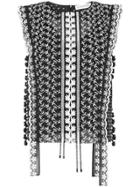 Altuzarra Broderie Anglaise Tank Top - Black