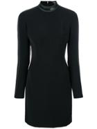 Versus Long Sleeved Stretch Dress - Black