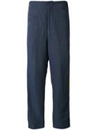 Nuur Side Stripe Trousers - Blue