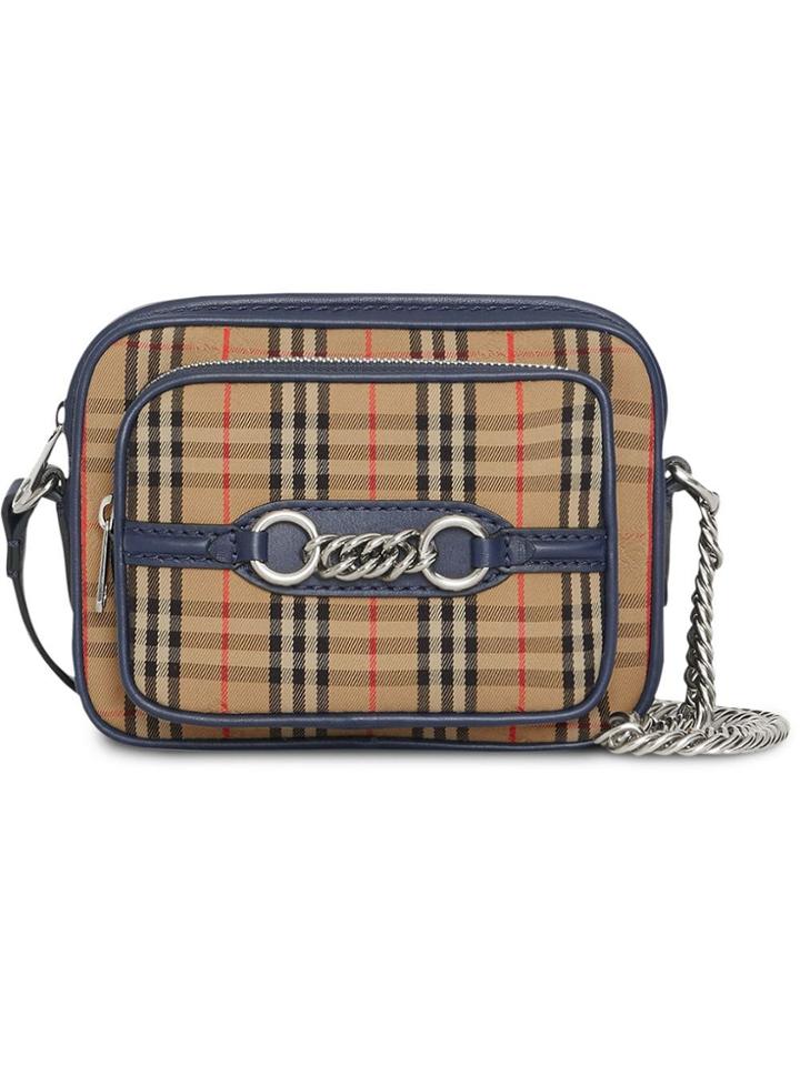 Burberry The 1983 Check Link Camera Bag - Nude & Neutrals
