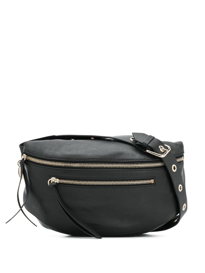 Red Valentino Red(v) Oversized Belt Bag - Black