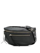 Red Valentino Red(v) Oversized Belt Bag - Black