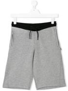 Boss Kids Teen Drawstring-waist Shorts - Grey