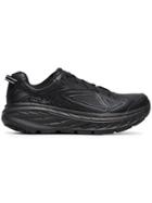 Hoka One One Black Bondi Leather Sneakers
