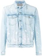 Calvin Klein Jeans - Splattered Denim Jacket - Men - Cotton - M, Blue, Cotton