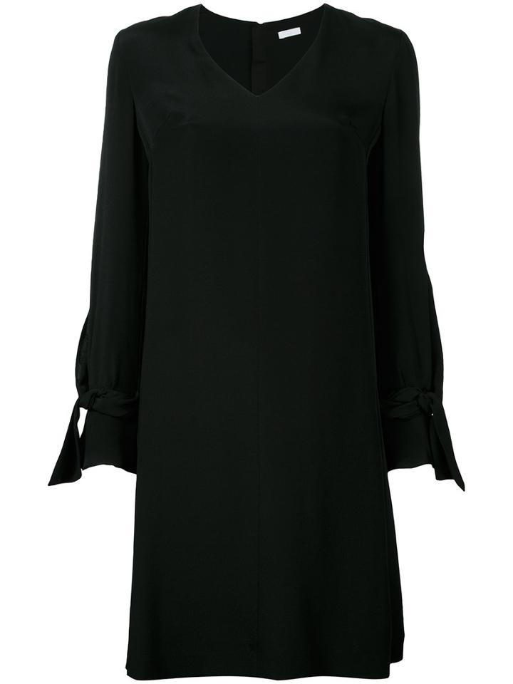 Rito Drawstring Sleeves Dress, Women's, Size: 38, Black, Silk