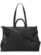 Marsèll - Double Straps Large Tote - Women - Calf Leather - One Size, Black, Calf Leather