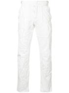 Comme Des Garçons Vintage Patchwork Trousers - White