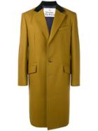 Vivienne Westwood Single Breasted Coat - Yellow & Orange