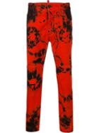 Dsquared2 Tie-dye Print Trousers