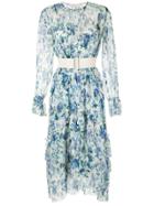 Zimmermann Moncur Frill Dress - Blue