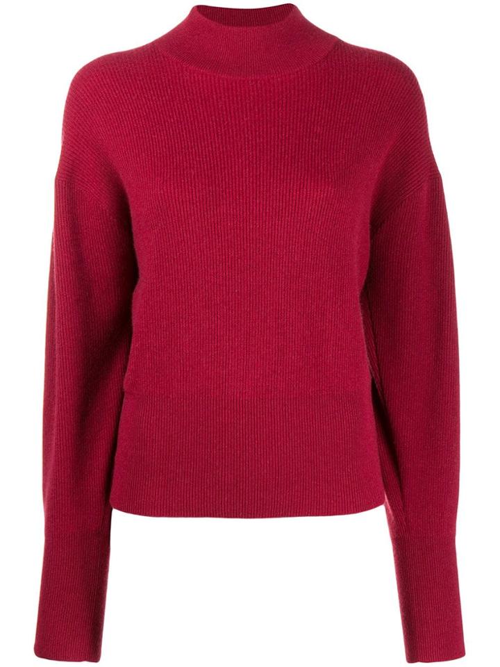 Brunello Cucinelli Dropped Shoulder Jumper - Red