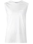 T By Alexander Wang Chest Pocket Tank Top - White