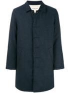 Universal Works Single Breasted Coat - Blue