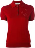 Coach - Short Sleeve Polo Shirt - Women - Wool - S, Red, Wool