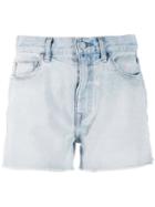 John Elliott Denim Shorts - Blue