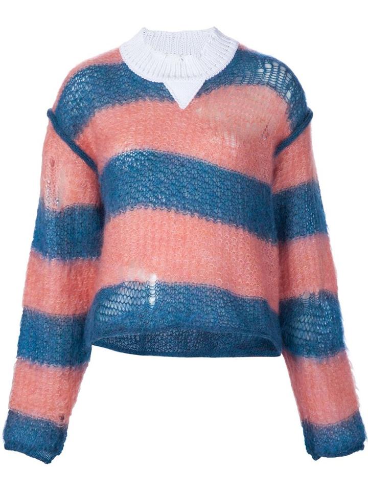 Sonia Rykiel Oversized Striped Jumper
