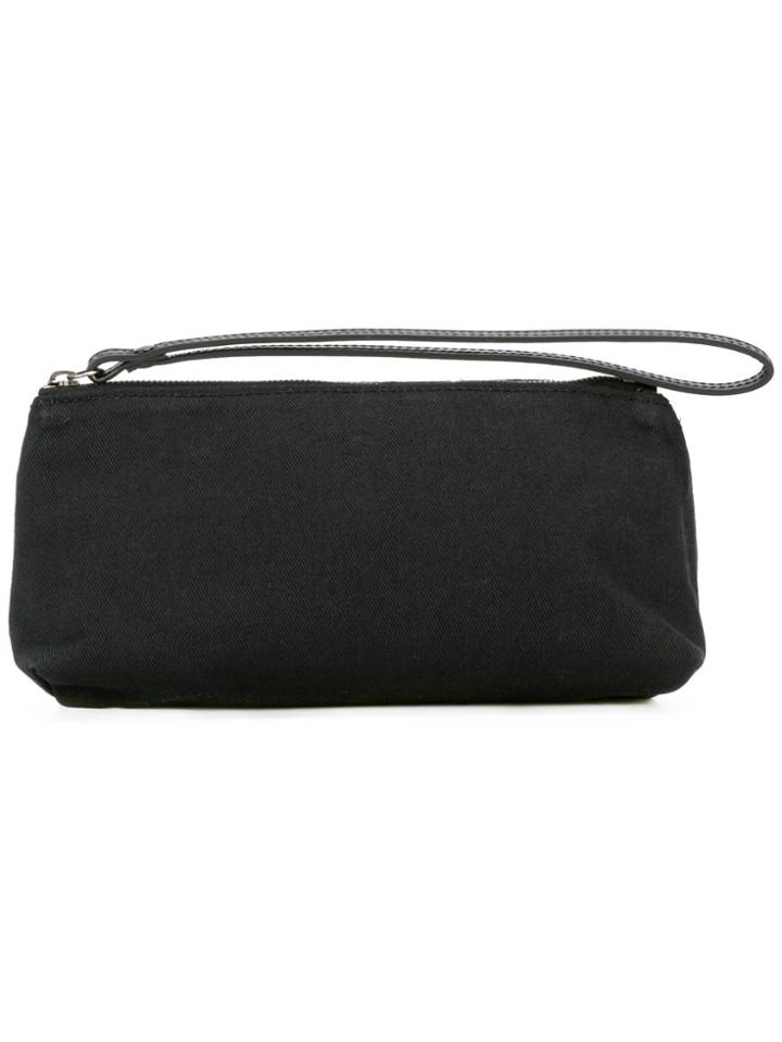 Ann Demeulemeester Wrist Strap Clutch - Black