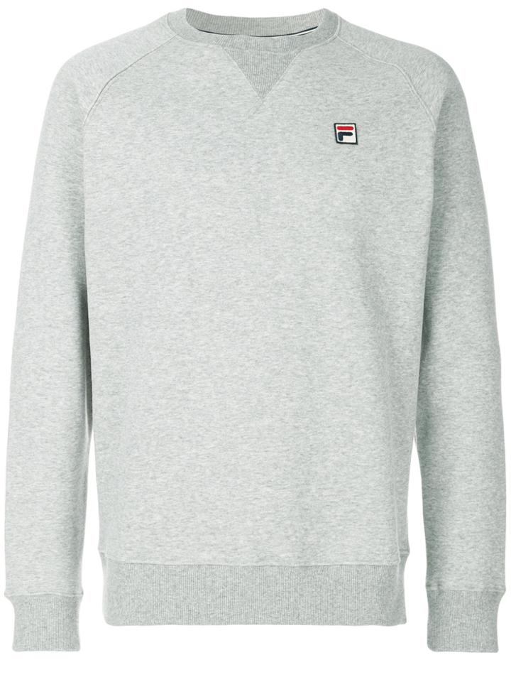 Fila Crewneck Logo Jumper - Grey