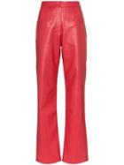 Matériel Straight Leg Trousers - Red