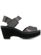 Pedro Garcia Strapped Open-toe Sandals - Black